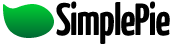 The SimplePie wordmark (2005–2017)