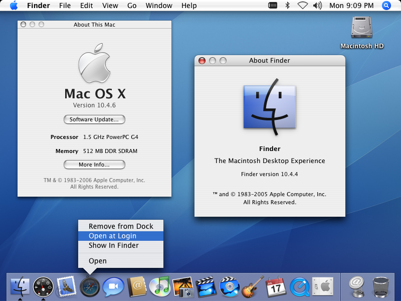 mac os tiger emulator