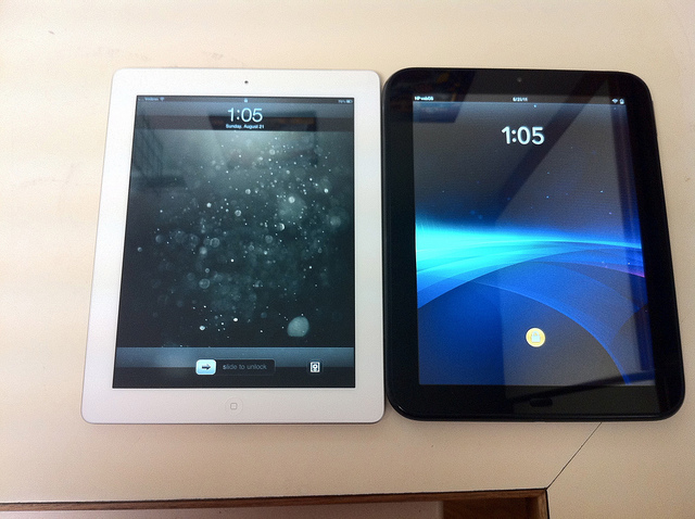 iPad 2 vs. HP TouchPad
